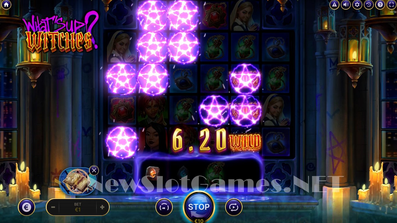Whats Up? Witches Slot Slot Image in Demo - pic. 3