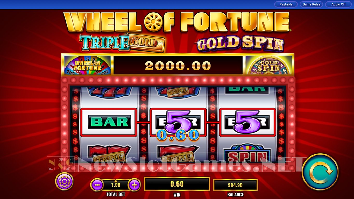 Wheel of Fortune Gold Spin Deluxe Triple Stars Slot Slot Image in Demo - pic. 4