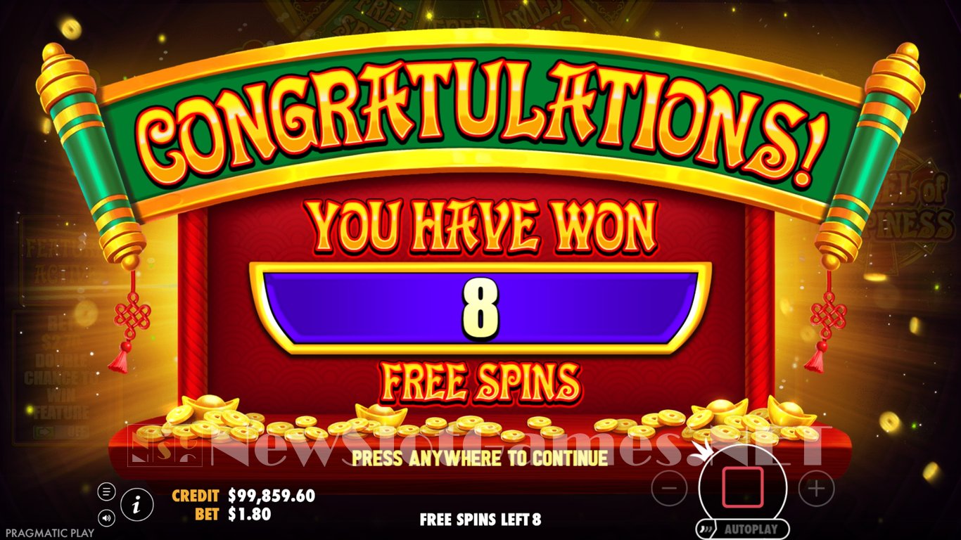 Wheel of Happiness Slot Slot Image in Demo - pic. 5