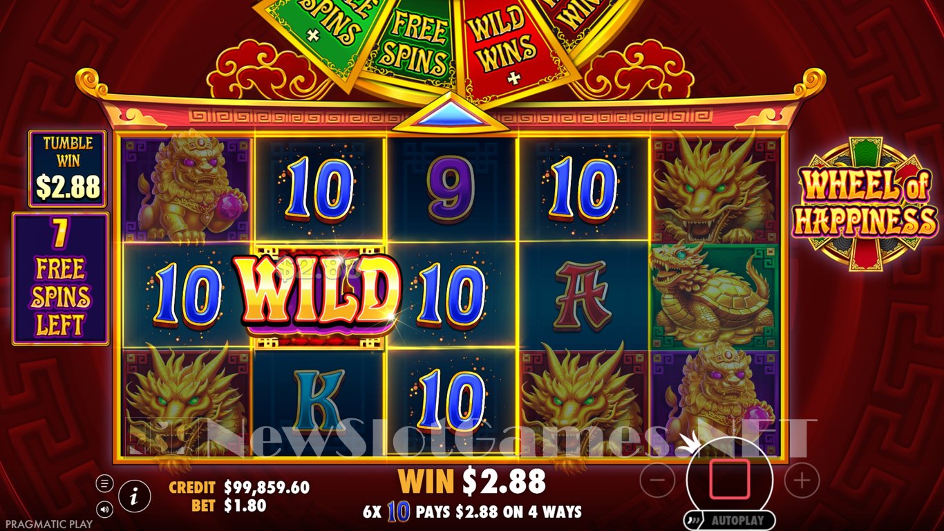 Wheel of Happiness Slot Slot Image in Demo - pic. 6