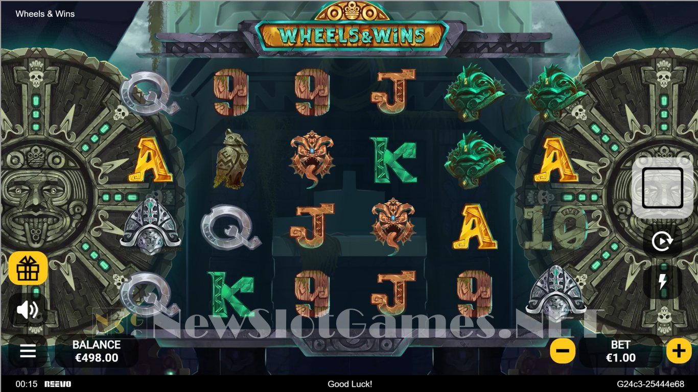Wheels & Wins Slot Demo Image