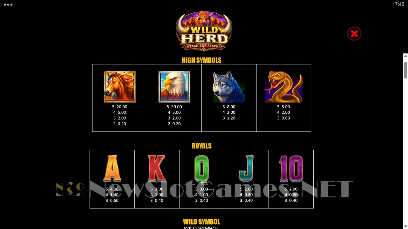 Wild Herd Stampede Stacks Slot Slot Image in Demo - pic. 5