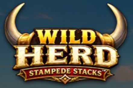 Wild Herd Stampede Stacks Slot Logo