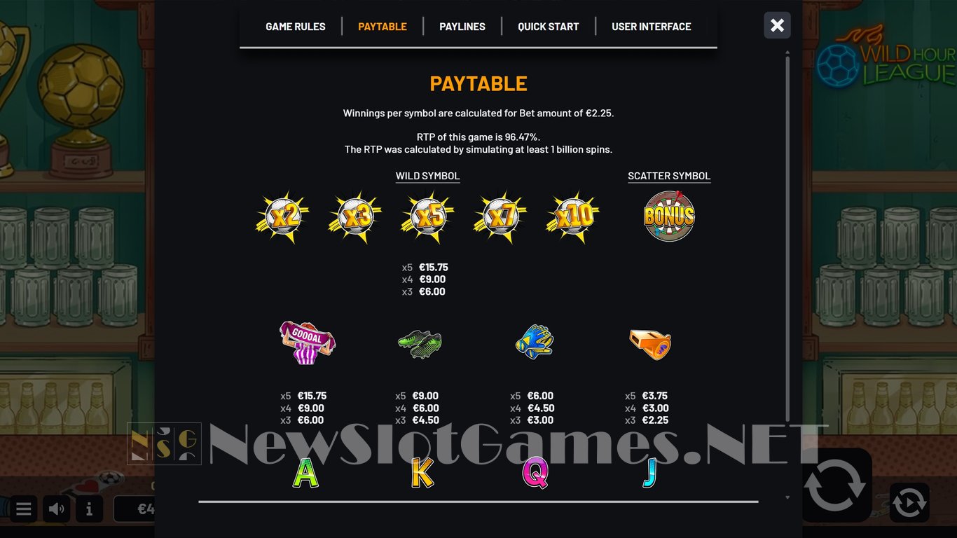 Wild Hour League Slot Slot Image in Demo - pic. 4