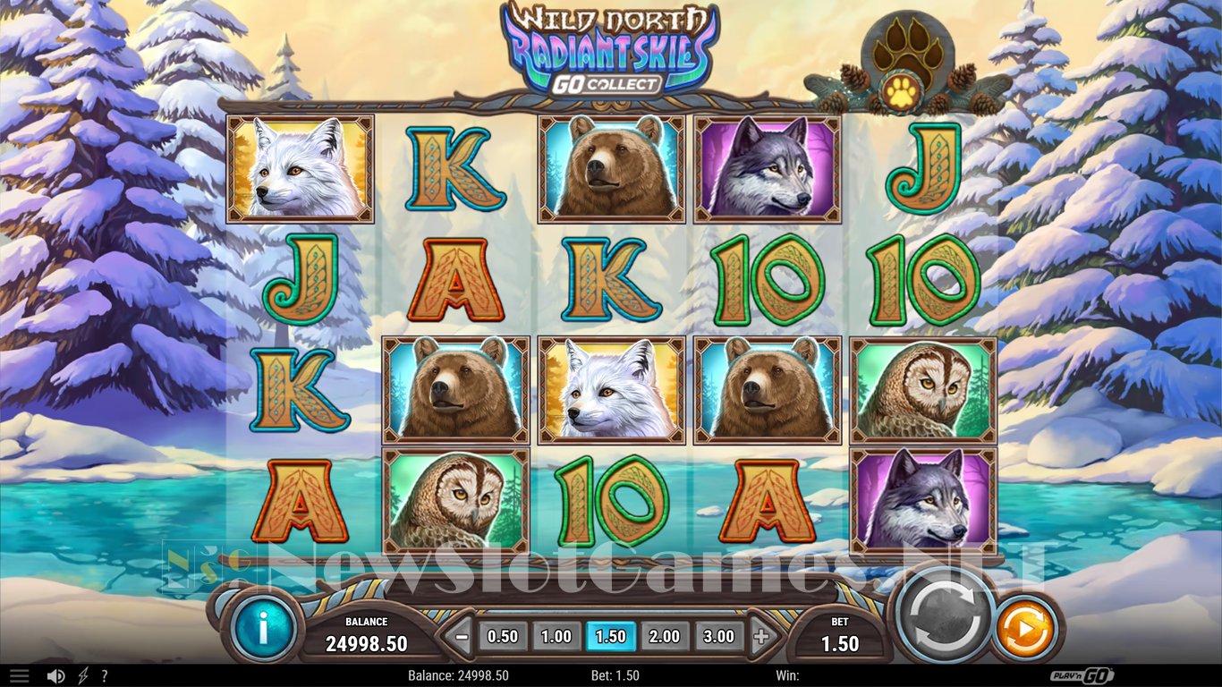 Wild North Radiant Skies Go Collect Slot Demo Image