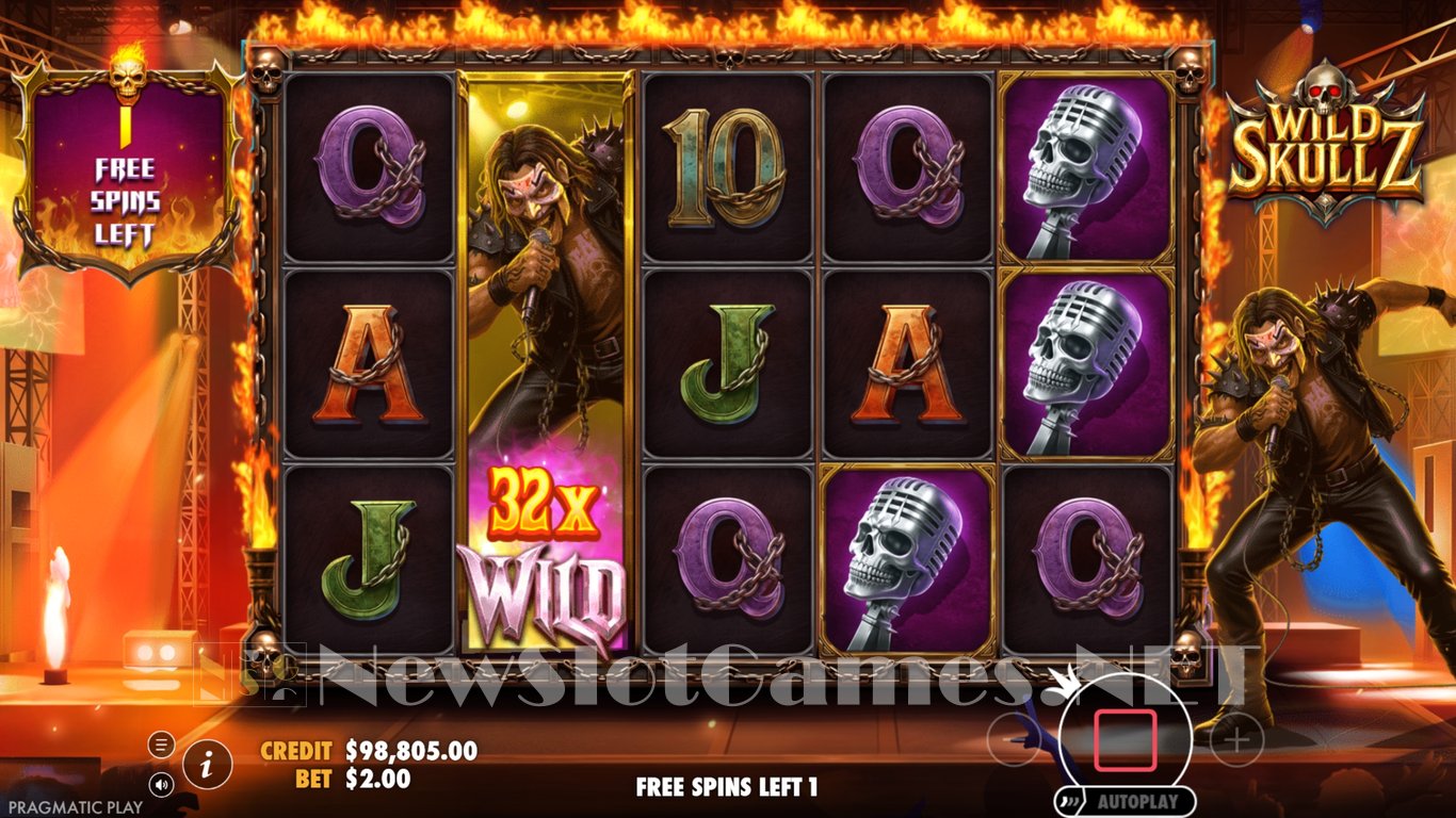 Wild Skullz Slot Slot Image in Demo - pic. 10