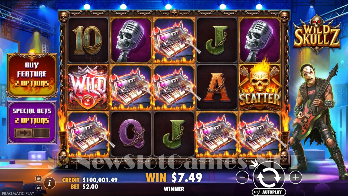 Wild Skullz Slot Slot Image in Demo - pic. 2