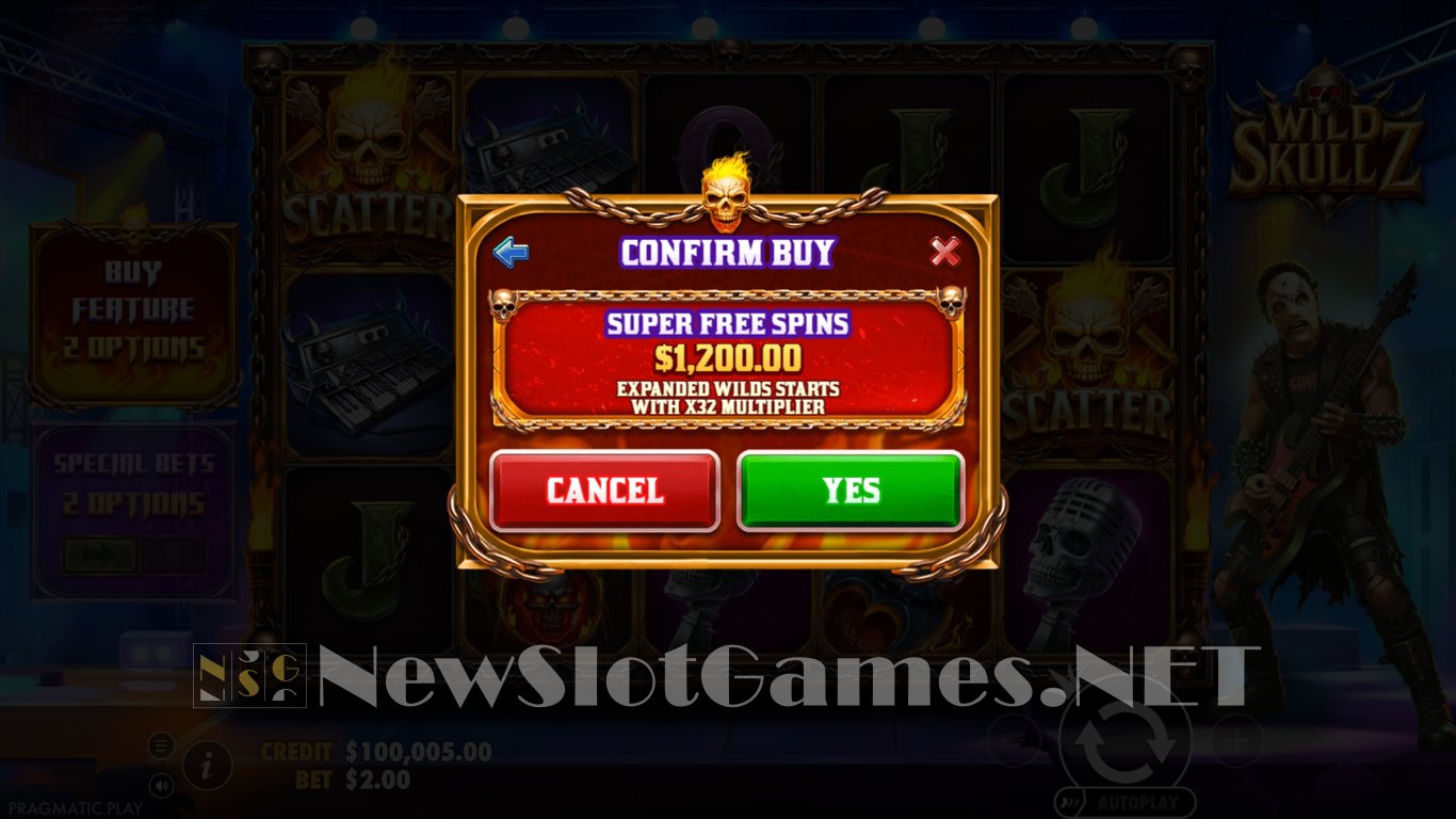Wild Skullz Slot Slot Image in Demo - pic. 5