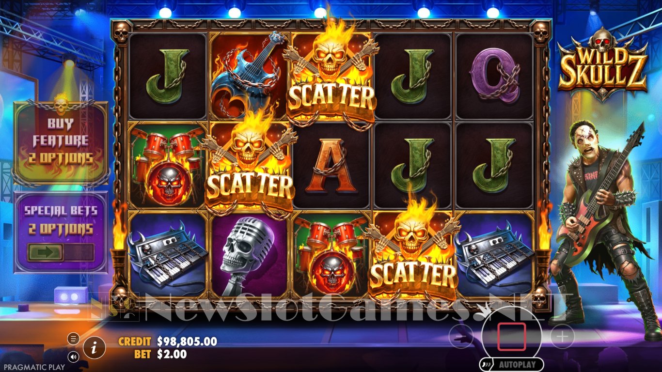 Wild Skullz Slot Slot Image in Demo - pic. 6