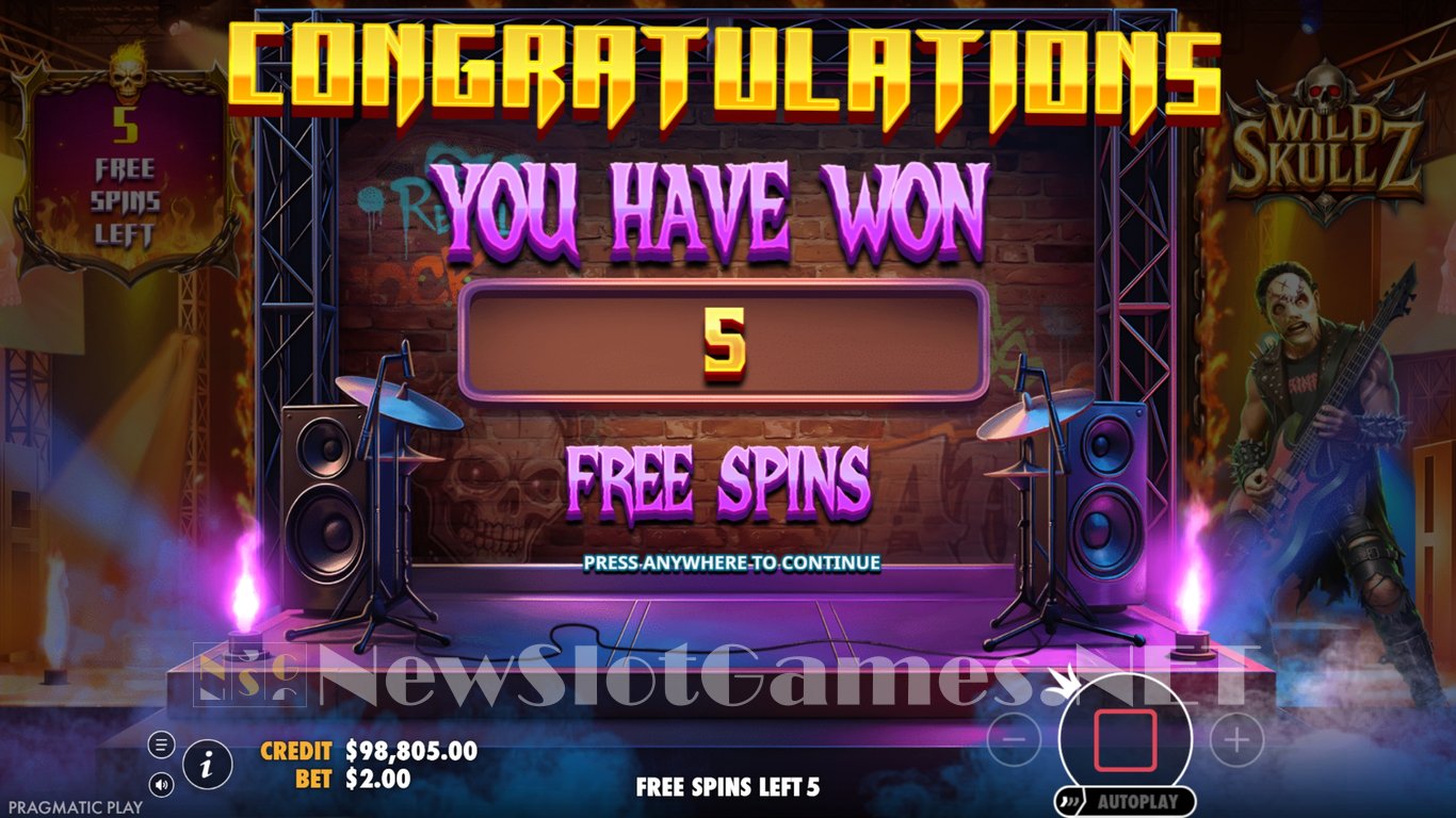 Wild Skullz Slot Slot Image in Demo - pic. 7