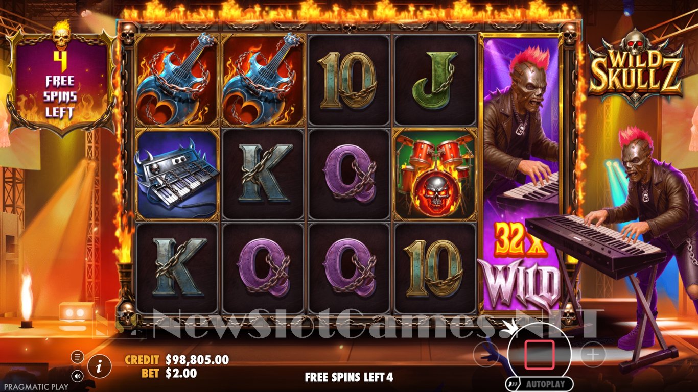 Wild Skullz Slot Slot Image in Demo - pic. 8