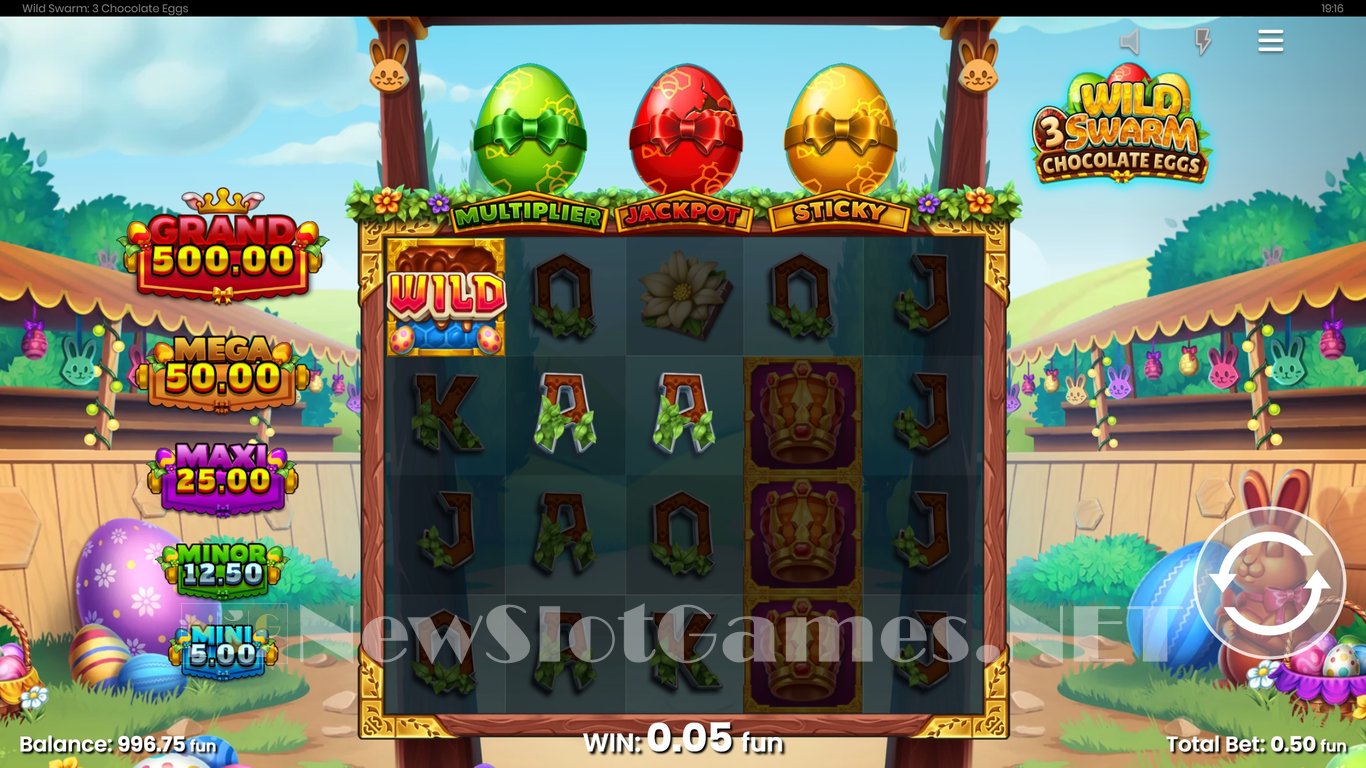 Wild Swarm 3 Chocolate Eggs Slot Slot Image in Demo - pic. 4