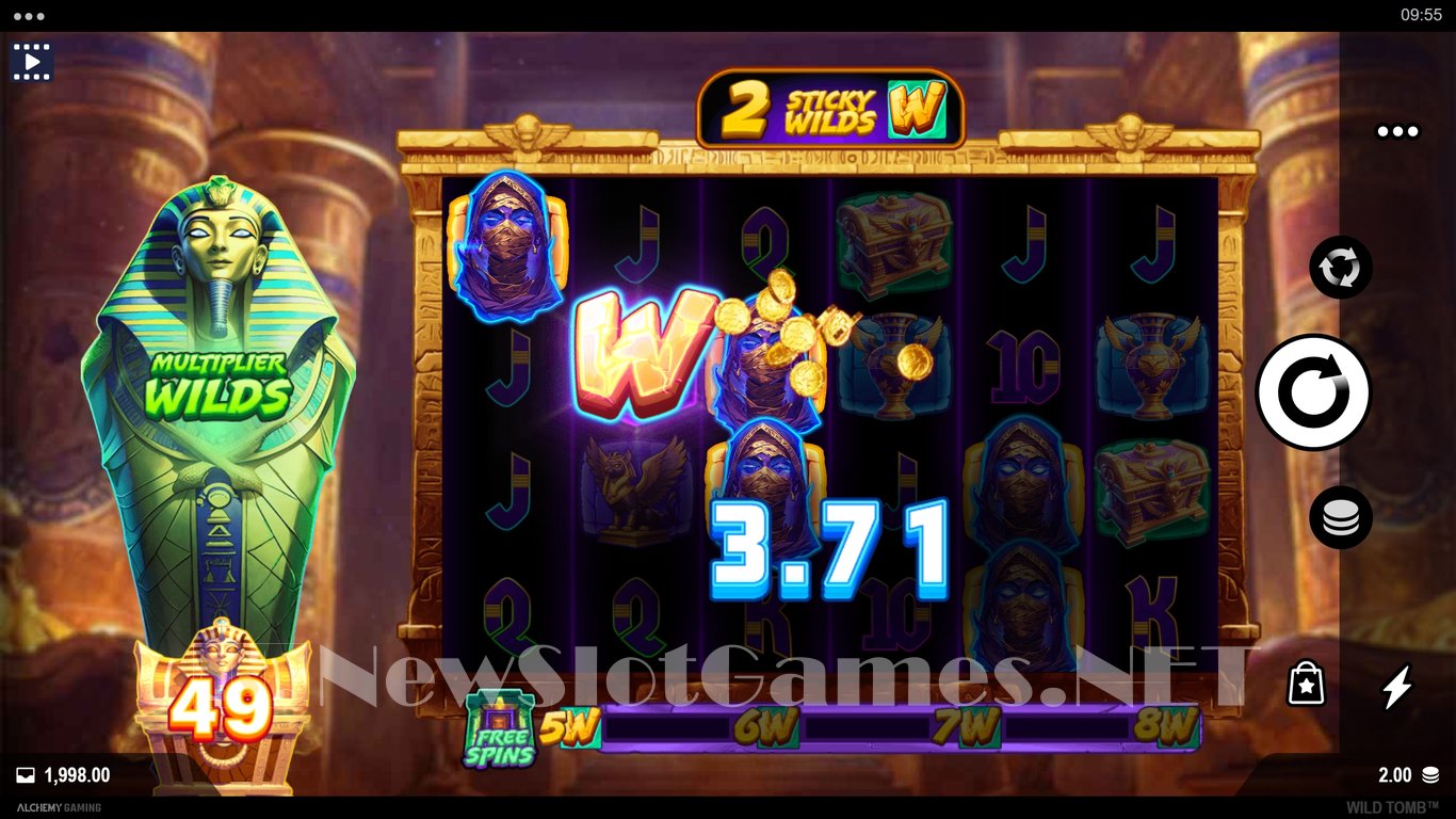 Wild Tomb Slot Demo Image
