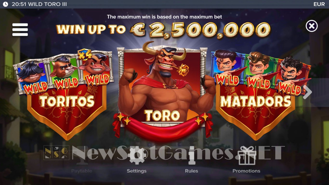 Wild Toro 3 Slot Slot Image in Demo - pic. 5