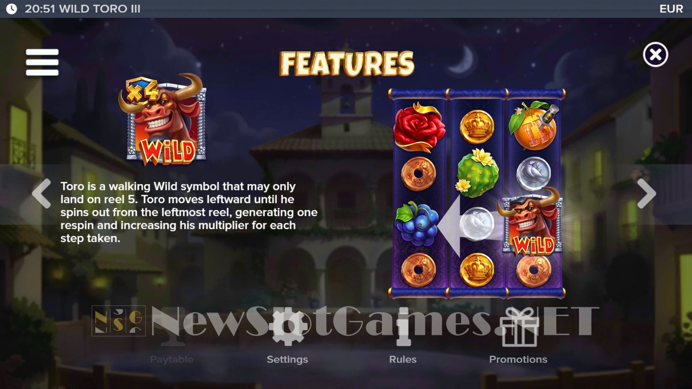 Wild Toro 3 Slot Slot Image in Demo - pic. 6