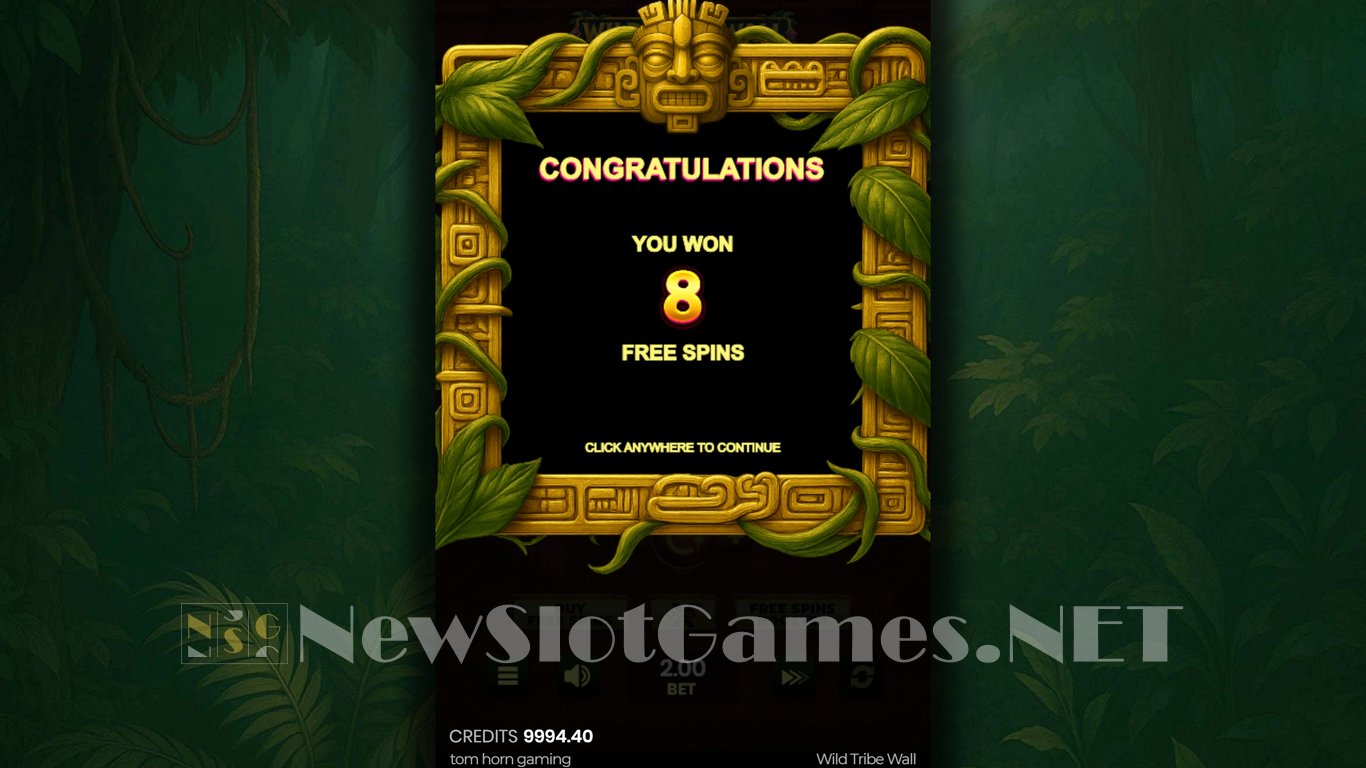 Wild Tribe Wall Slot Slot Image in Demo - pic. 5