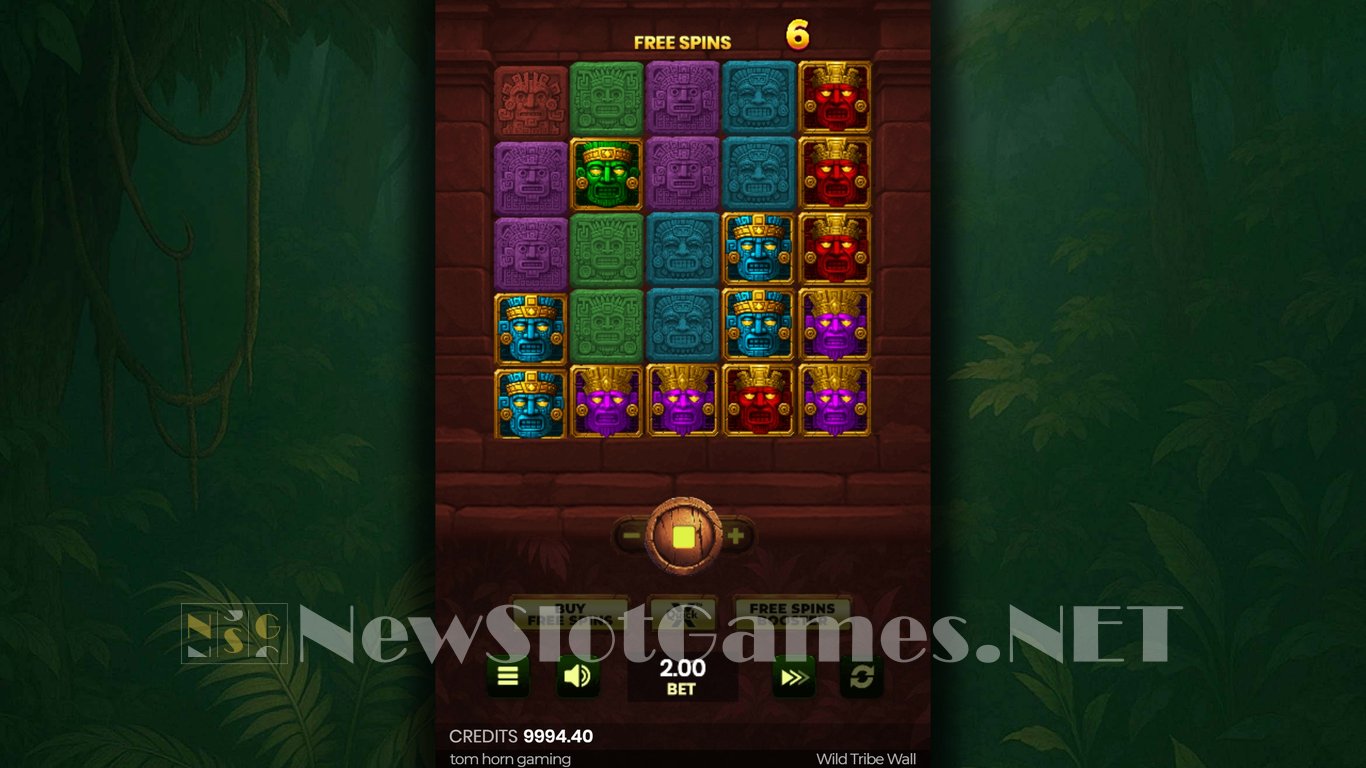Wild Tribe Wall Slot Slot Image in Demo - pic. 6