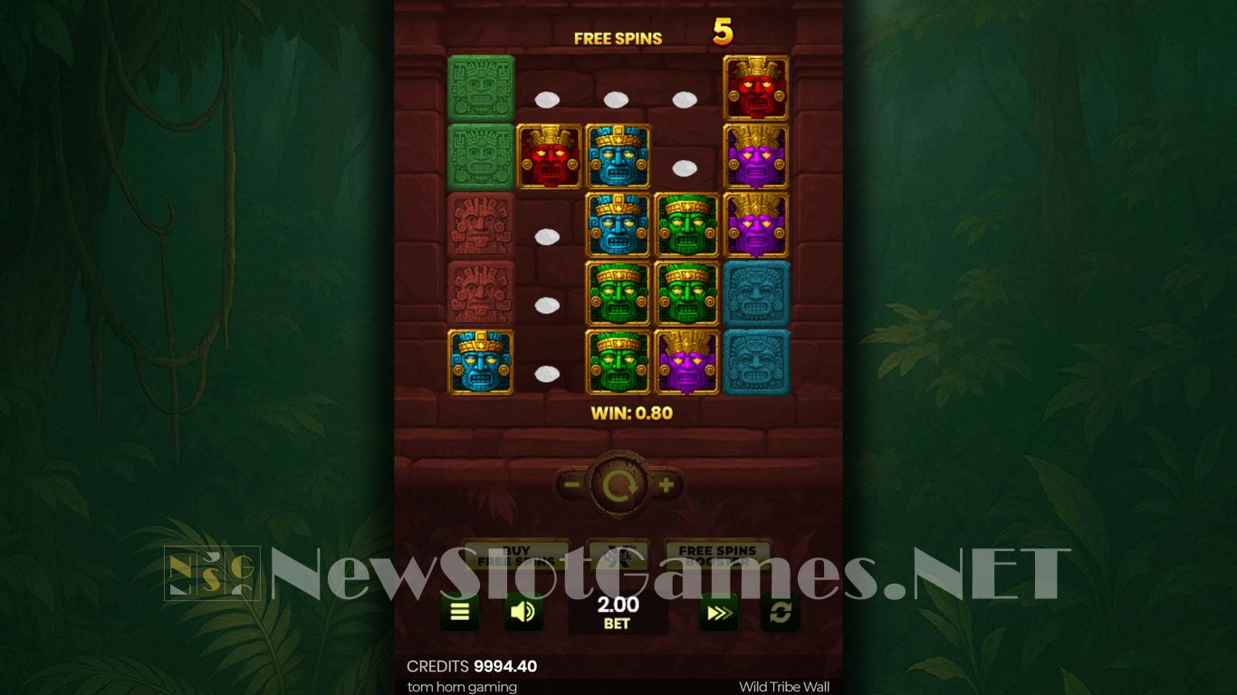 Wild Tribe Wall Slot Slot Image in Demo - pic. 7