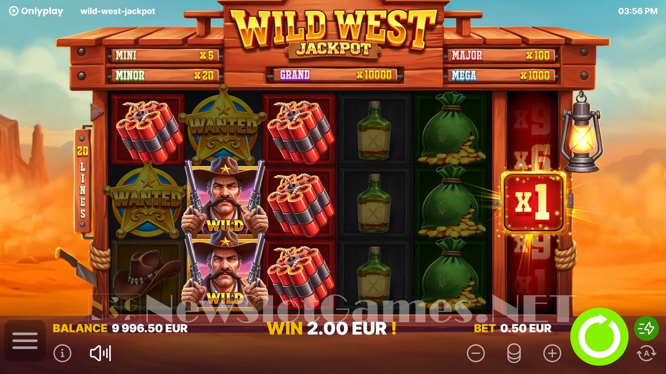 Wild West Jackpot Slot Slot Image in Demo - pic. 3
