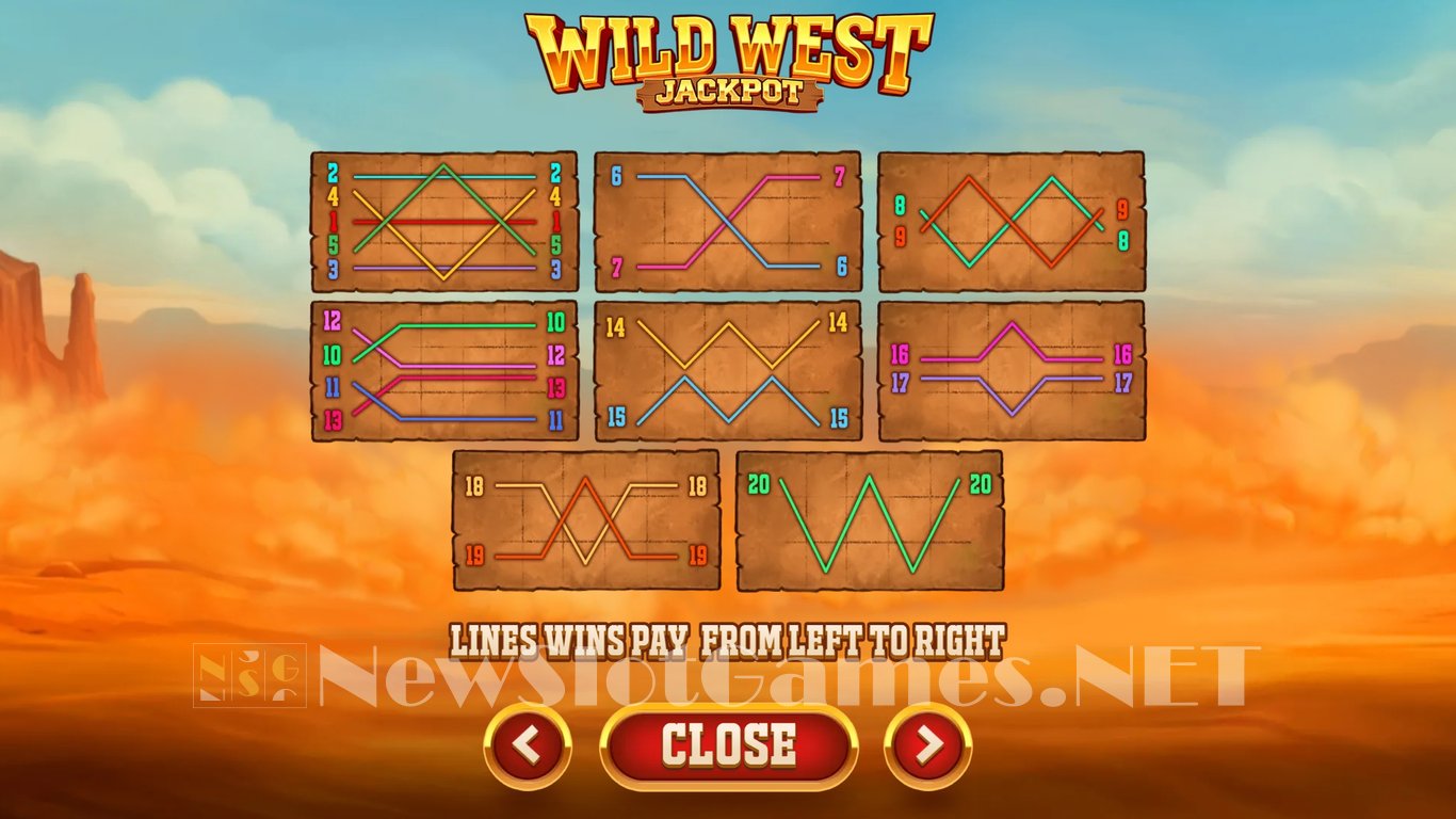 Wild West Jackpot Slot Slot Image in Demo - pic. 6