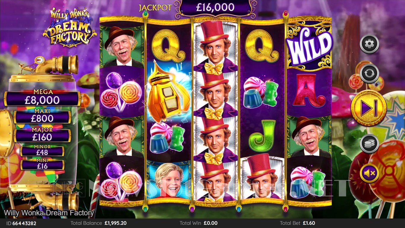 Willy Wonka Dream Factory Slot Slot Image in Demo - pic. 2