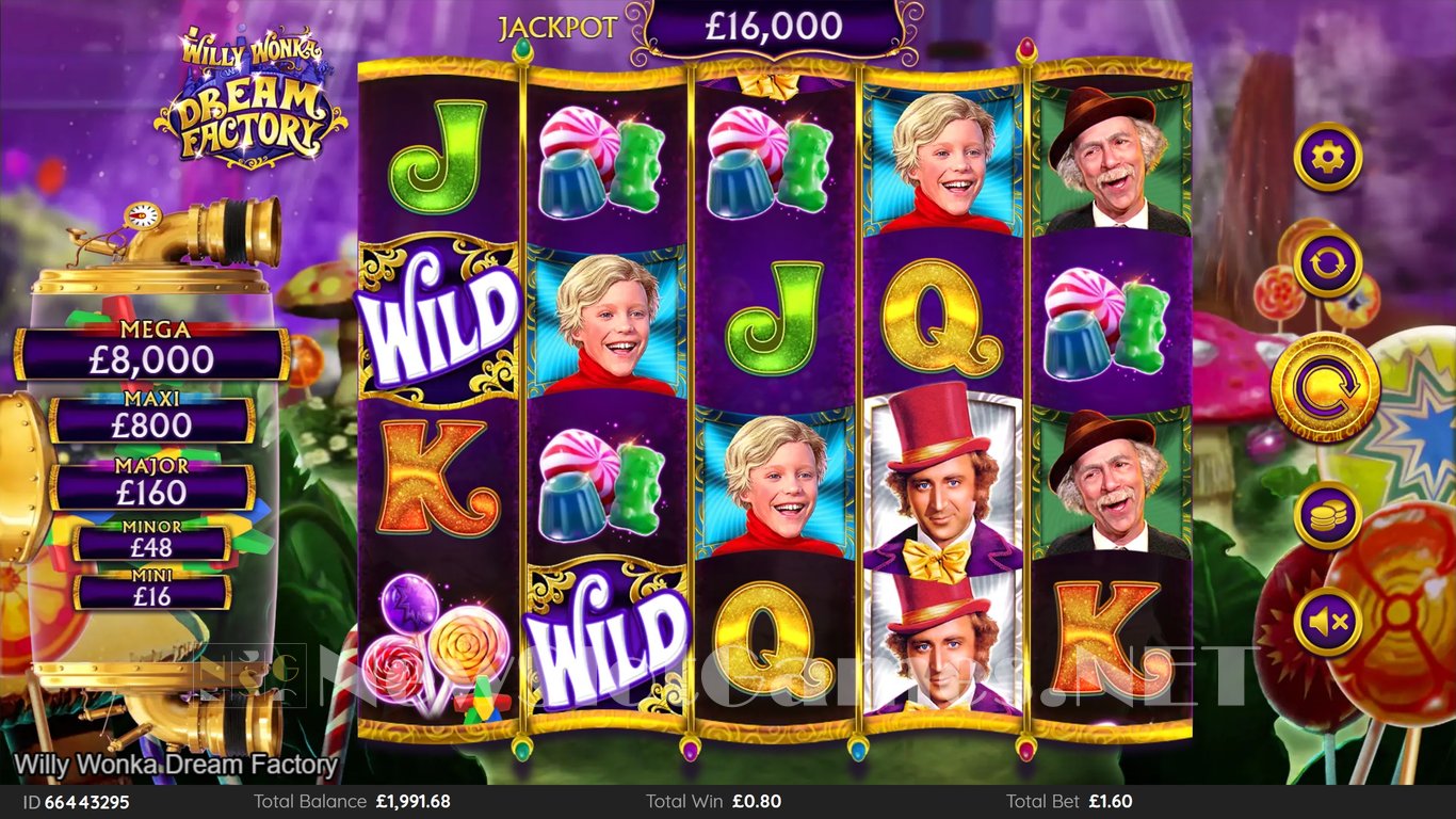Willy Wonka Dream Factory Slot Slot Image in Demo - pic. 3