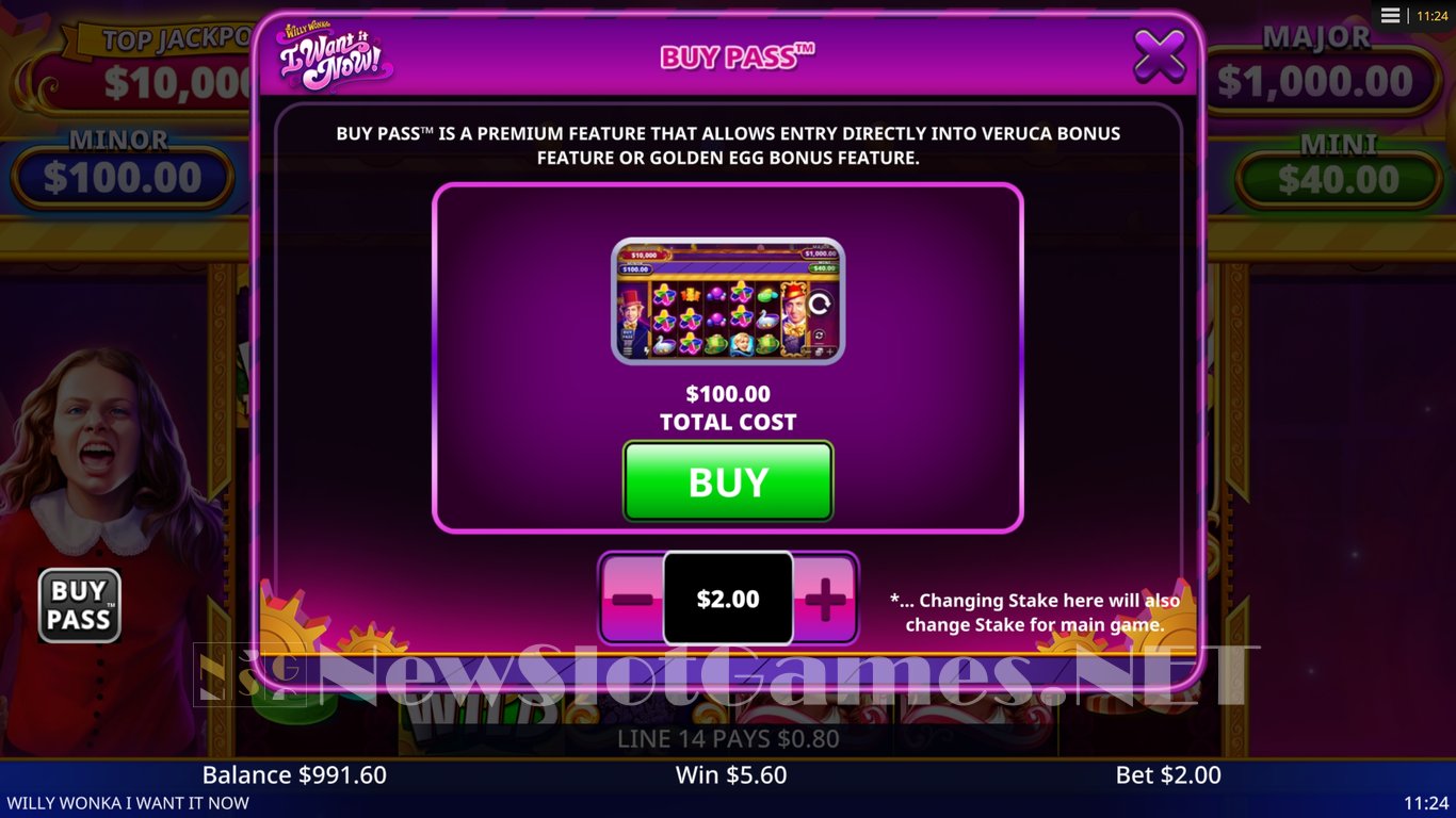 Willy Wonka I Want It Now Slot Slot Image in Demo - pic. 4