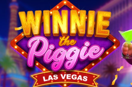 Winnie the Piggy Las Vegas Slot Logo