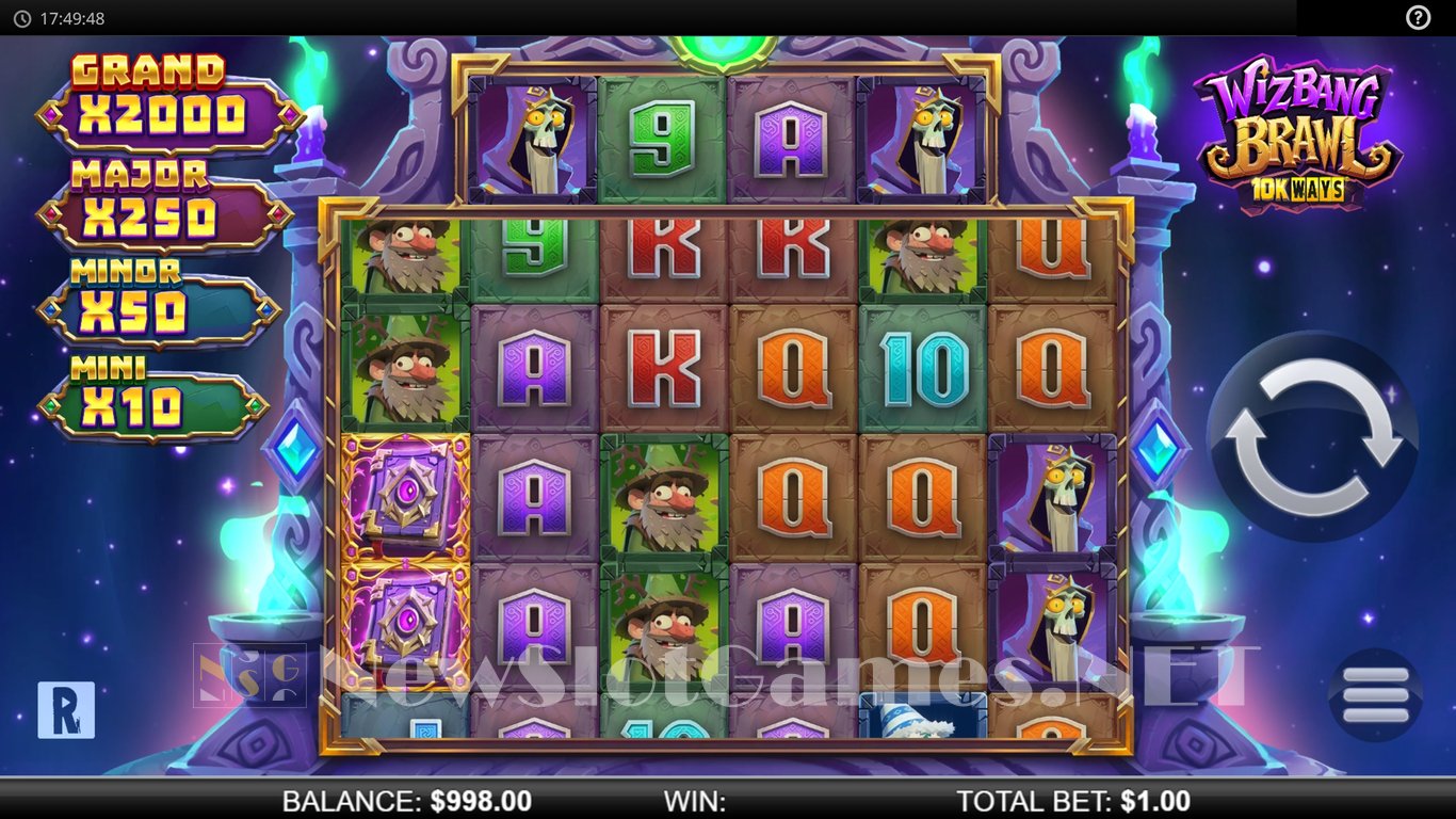 WizBang Brawl 10K Ways Slot Demo Image