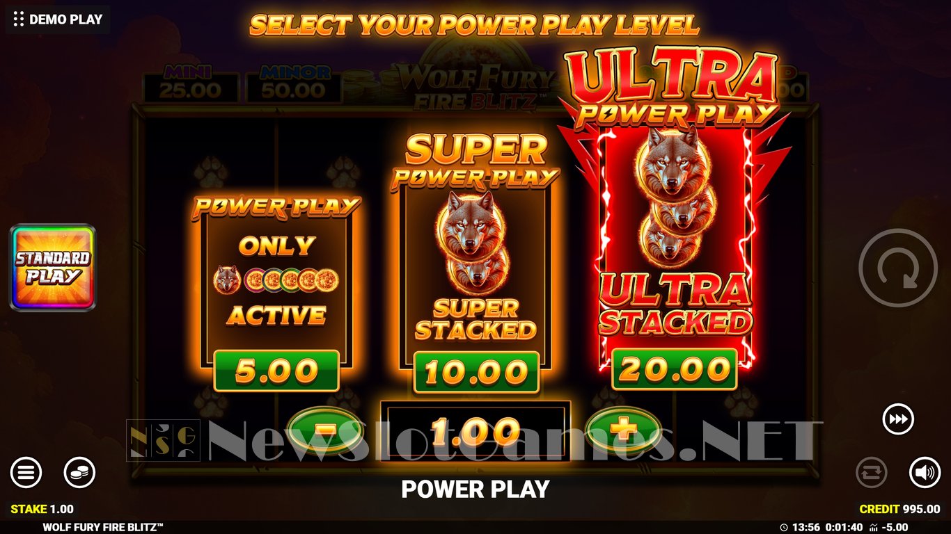 Wolf Fury Fire Blitz Slot Slot Image in Demo - pic. 4