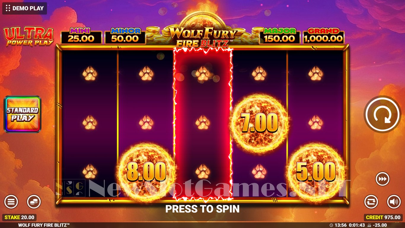 Wolf Fury Fire Blitz Slot Slot Image in Demo - pic. 5