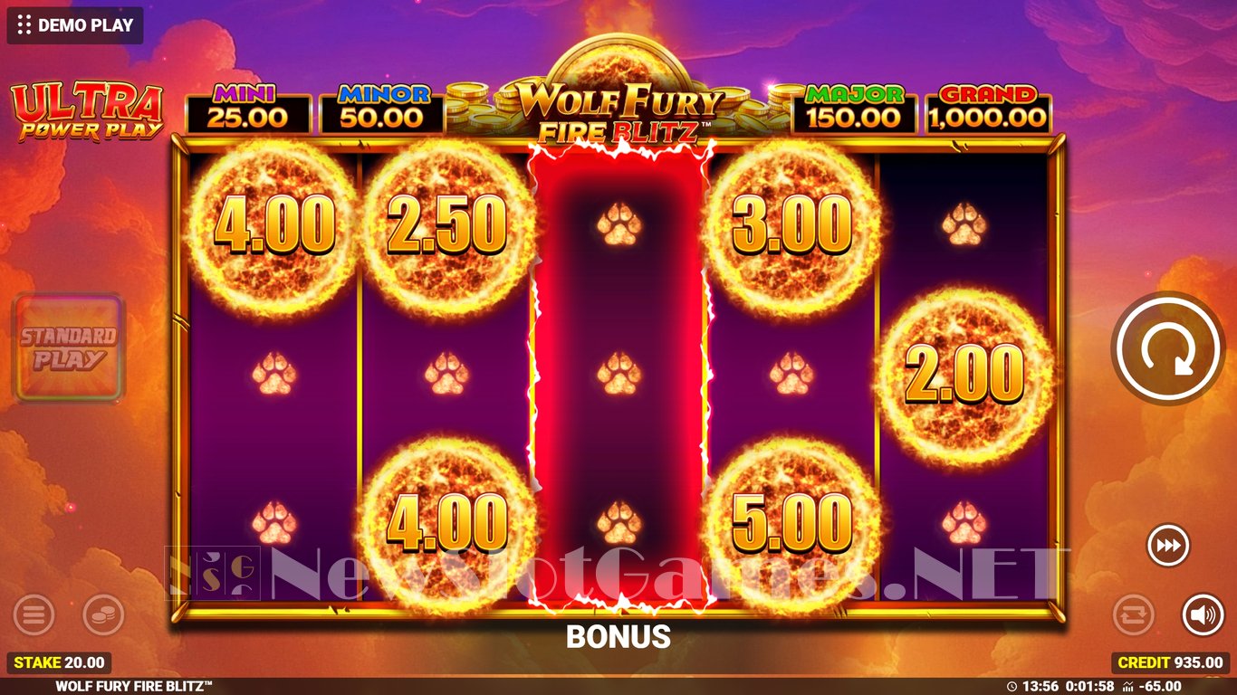 Wolf Fury Fire Blitz Slot Slot Image in Demo - pic. 6
