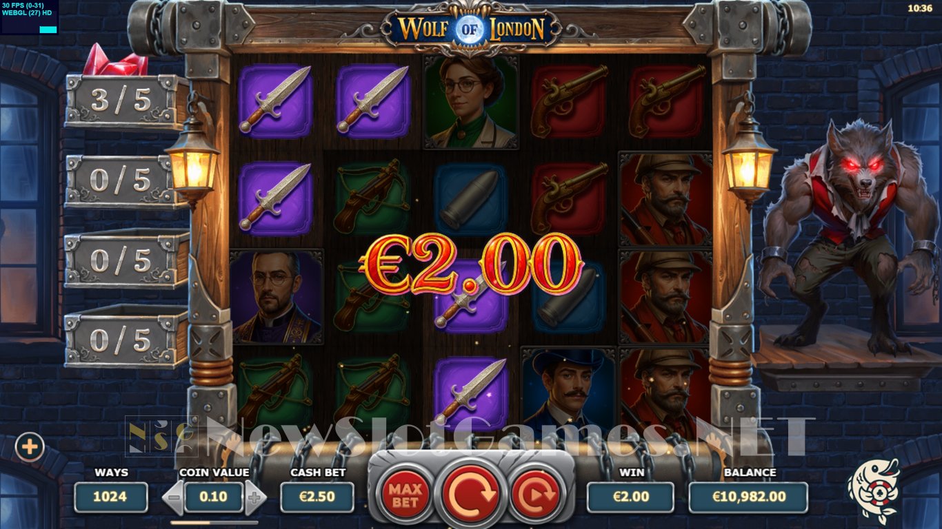 Wolf of London Slot Slot Image in Demo - pic. 3
