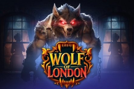 Wolf of London Slot Logo