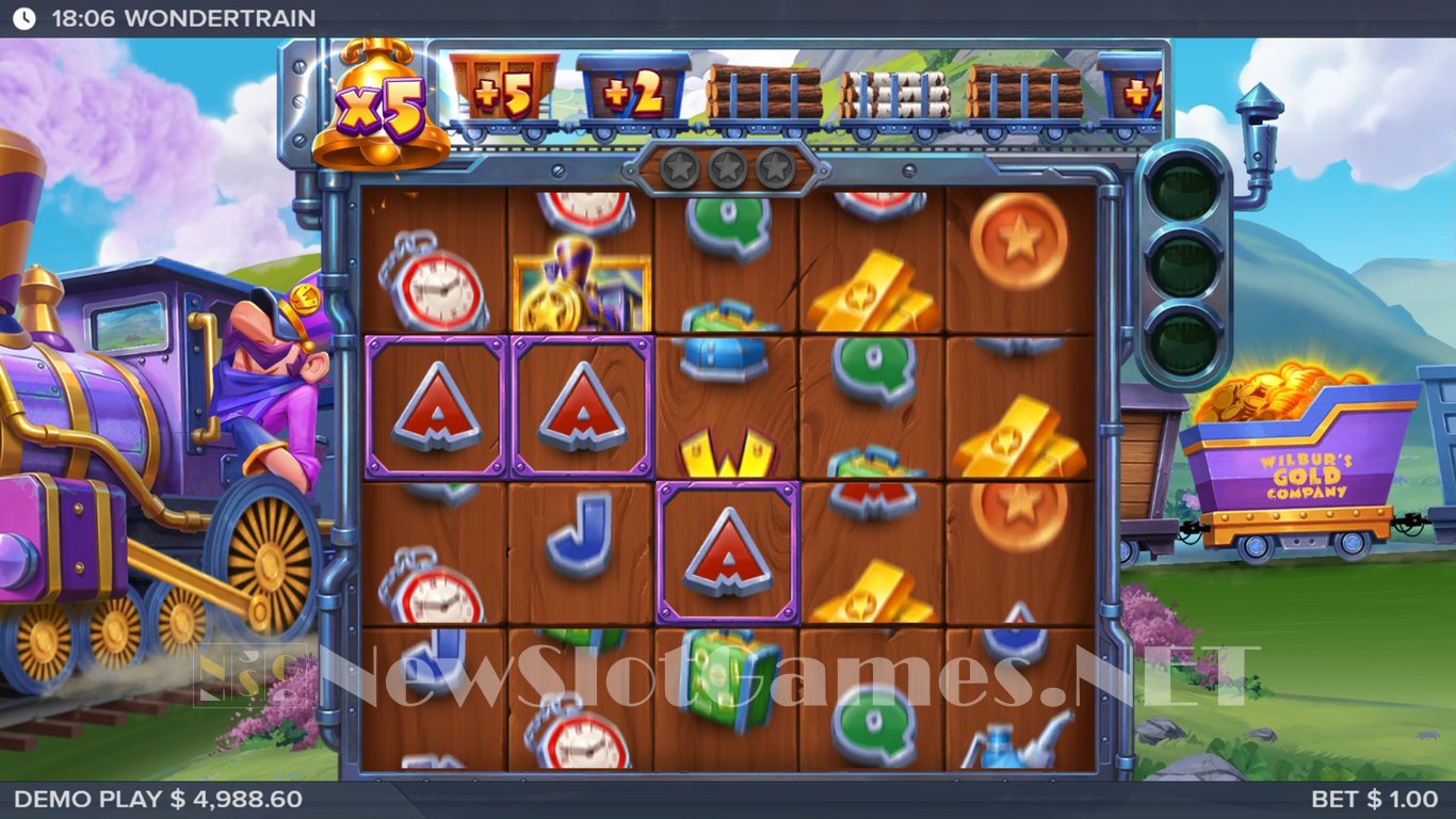 Wonder Train Slot Slot Image in Demo - pic. 3