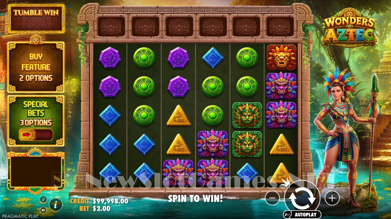 Wonders of Aztec Slot Demo Image