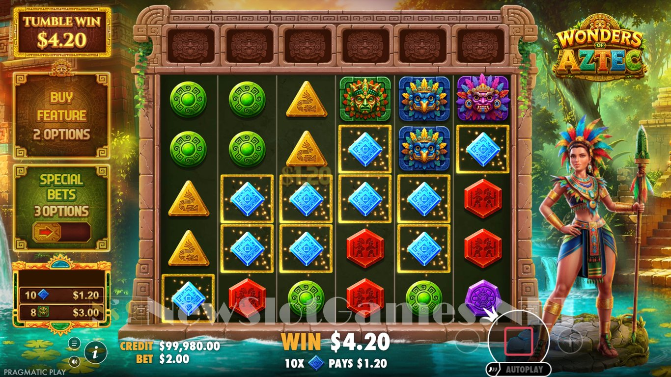 Wonders of Aztec Slot Slot Image in Demo - pic. 2