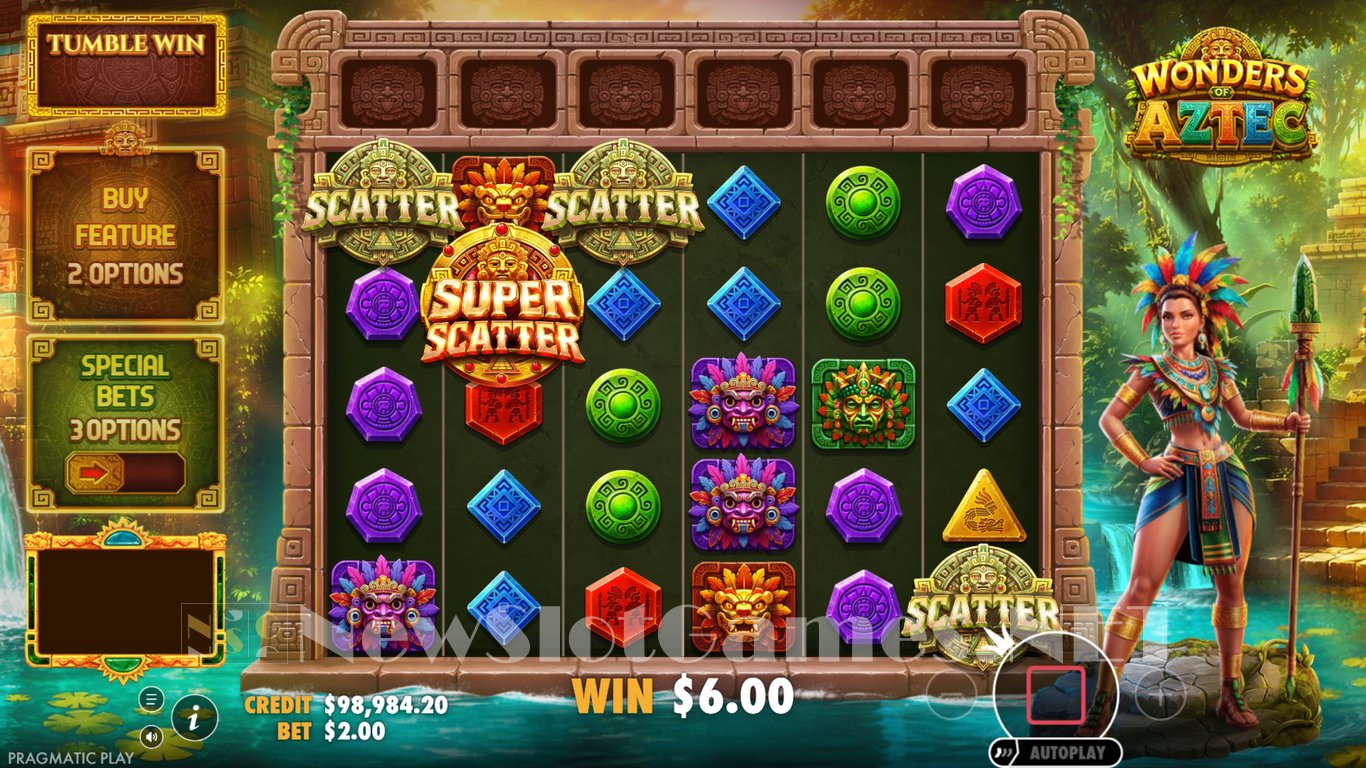 Wonders of Aztec Slot Slot Image in Demo - pic. 6