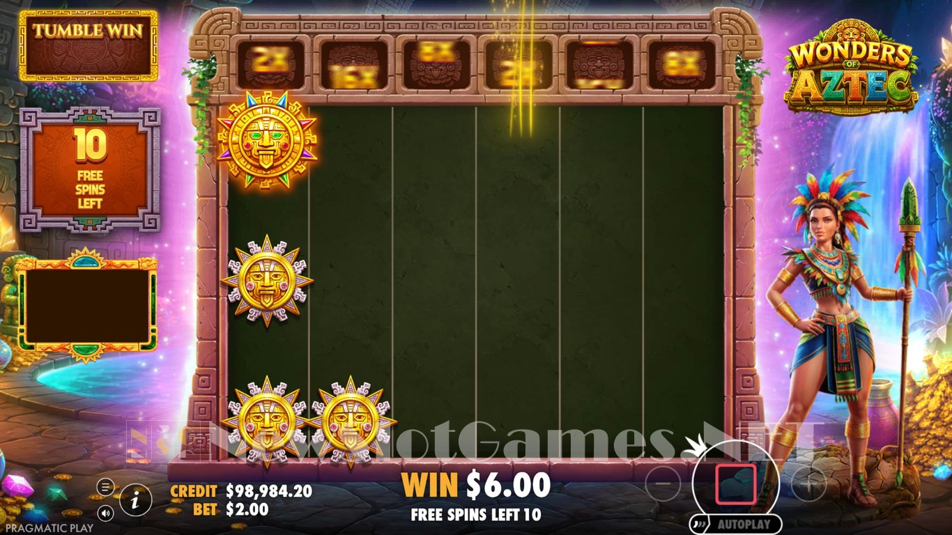 Wonders of Aztec Slot Slot Image in Demo - pic. 8