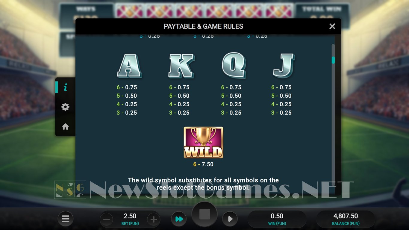 World Class Kick Off Dream Drop Slot Slot Image in Demo - pic. 8