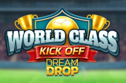 World Class Kick Off Dream Drop Slot Logo