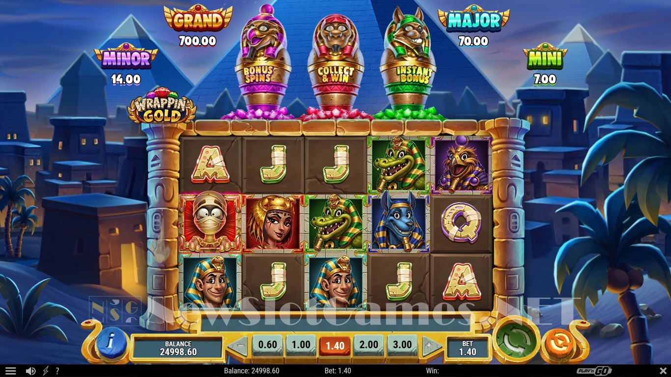 Wrappin Gold Slot Demo Image