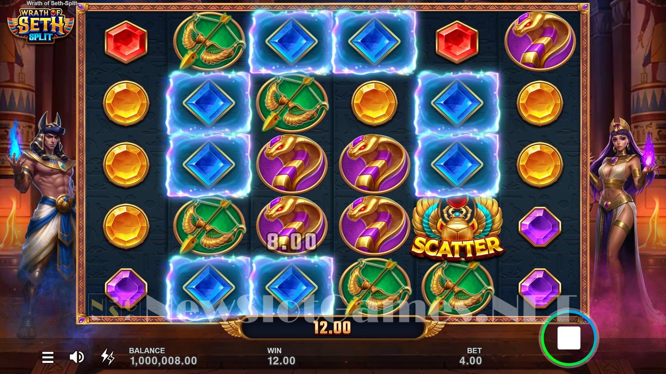 Wrath of Seth - Split Slot Slot Image in Demo - pic. 2