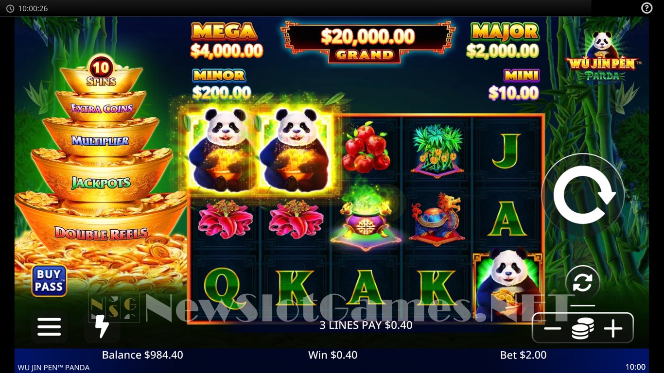 Wu Jin Pen Panda Slot Slot Image in Demo - pic. 3