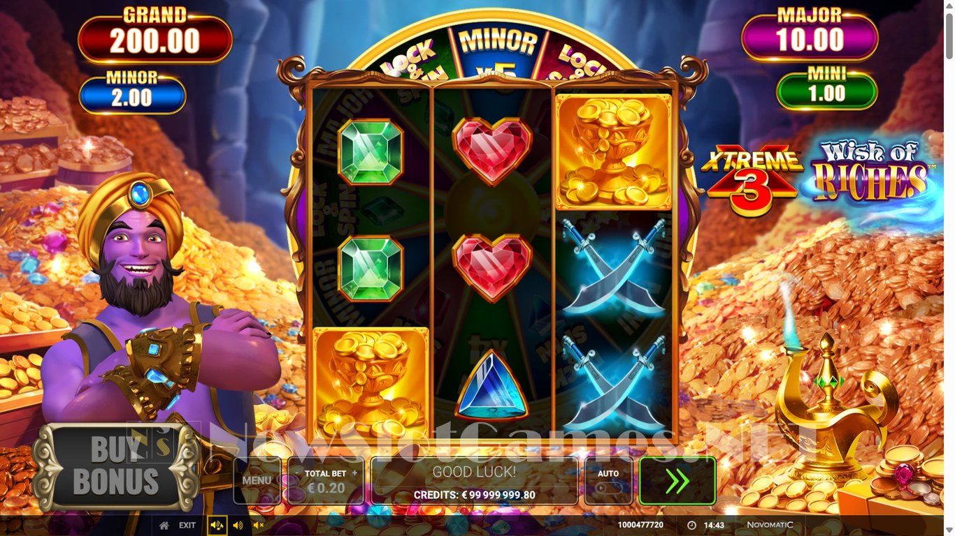 Xtreme 3 - Wish of Riches Slot Demo Image