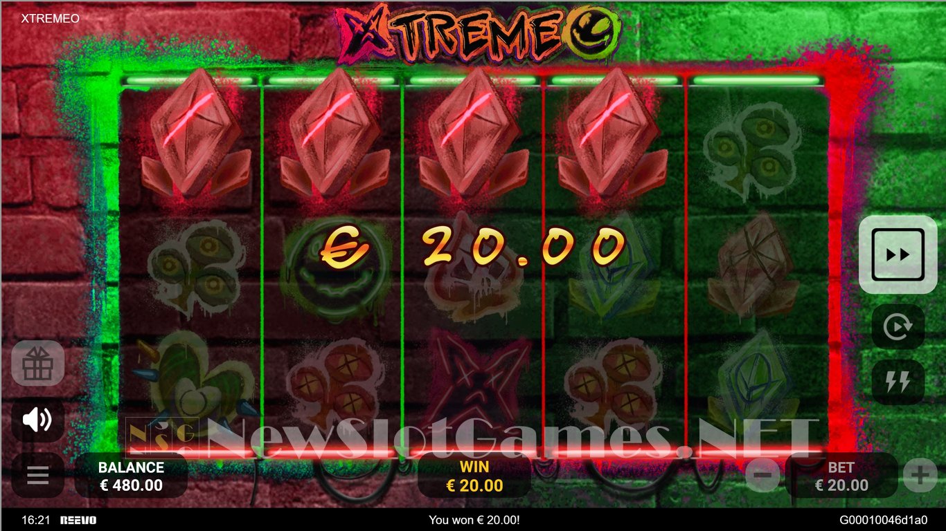 XtremeO Slot Demo Image