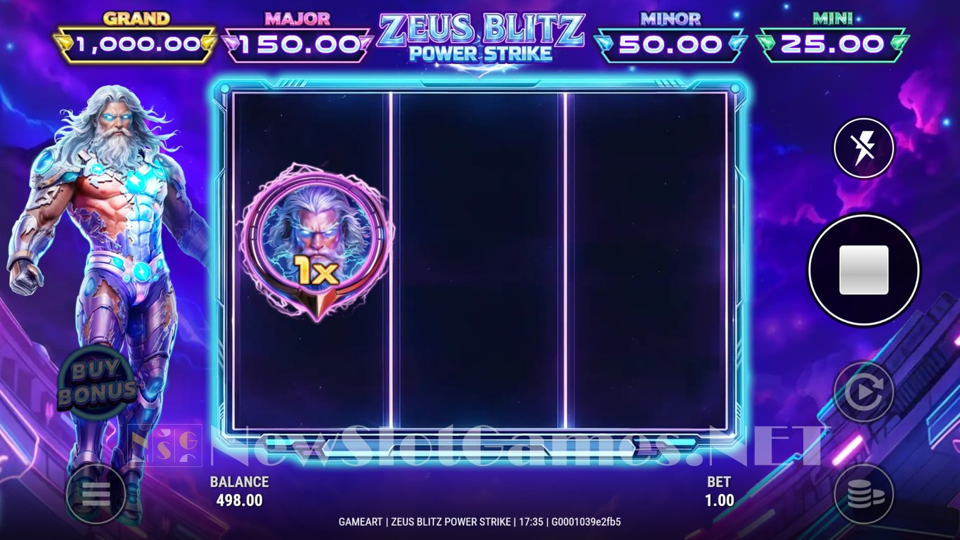 Zeus Blitz Power Strike Slot Slot Image in Demo - pic. 2