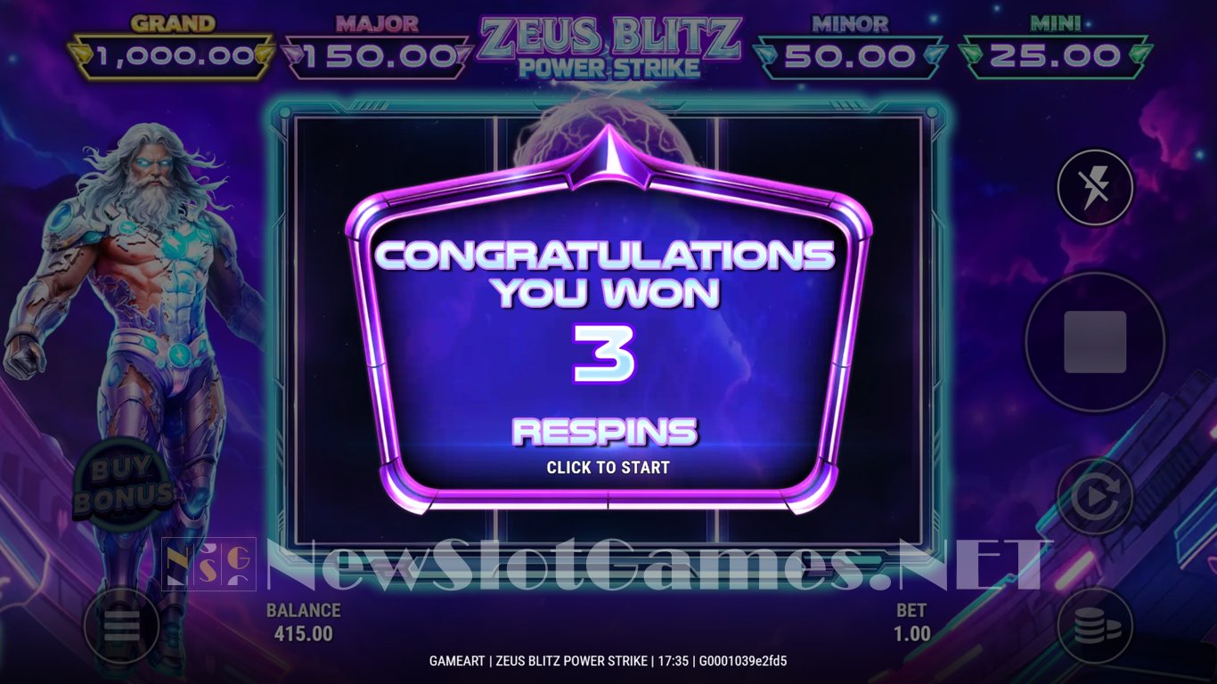 Zeus Blitz Power Strike Slot Slot Image in Demo - pic. 5