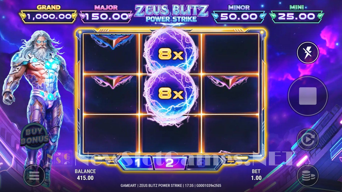 Zeus Blitz Power Strike Slot Slot Image in Demo - pic. 6