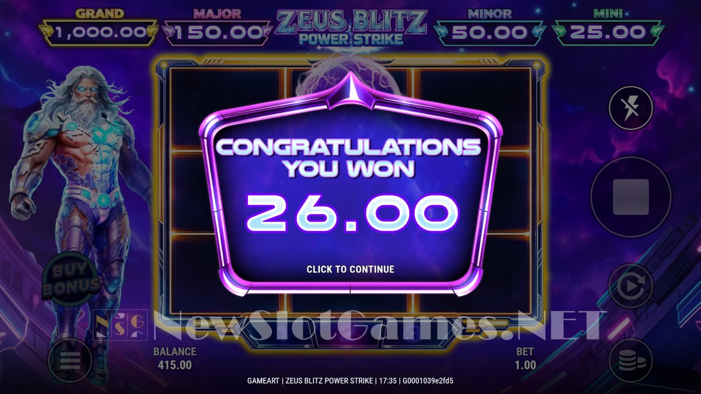 Zeus Blitz Power Strike Slot Slot Image in Demo - pic. 7